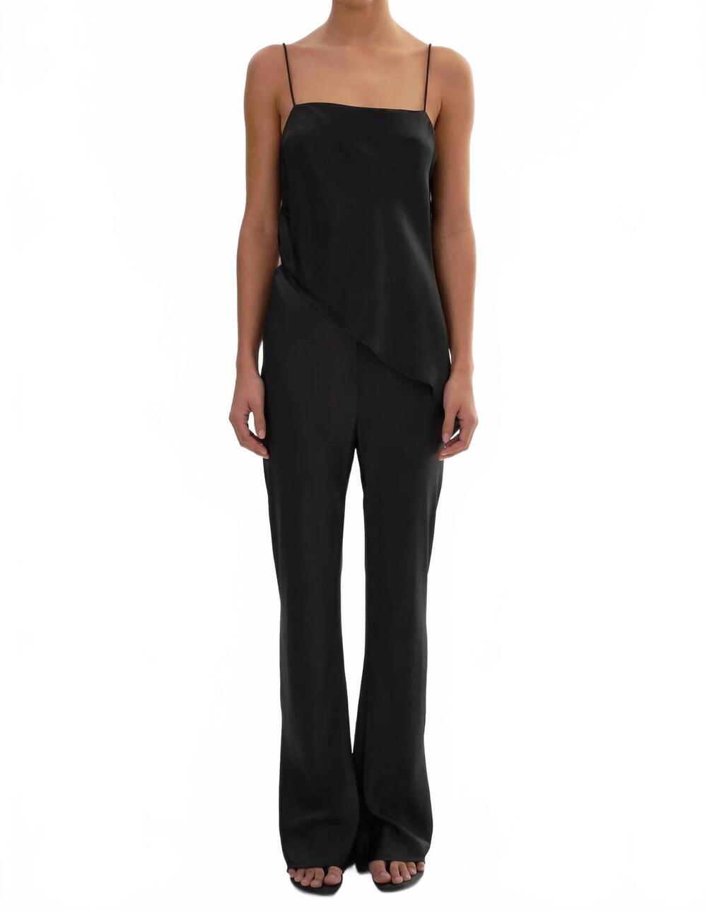 NEW LAMARQUE emile pull on pant in black